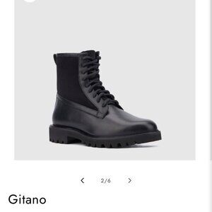 AQUATALIA Gitano Leather Waterproof Boots Size M11